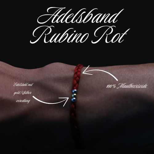 Adelsband Rubino Rot